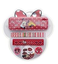 Kit Face minnie (Estojo Metálico) com 7 Itens - Molin Kit Face minnie (Estojo Metálico) com 7 Itens - Molin