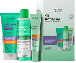 Kit Facial Antiacne Limpa, Tonifica e Trata - Labotrat