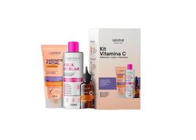 Kit Facial Antienvelhecimento Vitamina C 3 Passos