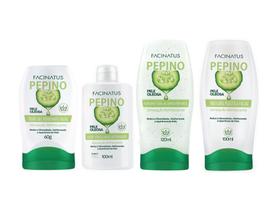 Kit Facial Antioleosidade Dermotrat Pepino Facinatus Kit Facial Antioleosidade Dermotrat Pepino Facinatus