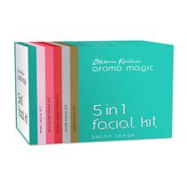 Kit facial Aroma Magic 5 em 1 para cuidados com a pele naturais para todos os tipos de pele