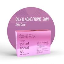 Kit facial Aroma Magic Pearl de uso único para pele oleosa propensa a acne