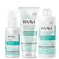 Kit Facial Controle Da Oleosidade Raavi