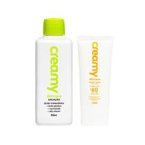 Kit Facial Creamy - Watery Lotion Protetor Solar Fps60 50 ml + Ácido Tranexamico 90 ml Kit Facial Creamy - Watery Lotion Protetor Solar Fps60 50 ml + Ácido Tranexamico 90 ml