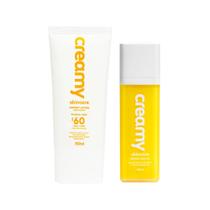 Kit Facial Creamy - Watery Lotion Protetor Solar Fps60 50 ml + Sérum Facial Ácido Lático 30 ml Kit Facial Creamy - Watery Lotion Protetor Solar Fps60 50 ml + Sérum Facial Ácido Lático 30 ml