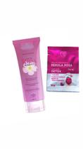 Kit Facial Hidratante Rosa Mosqueta Sabonete e Máscara Hidroplástica