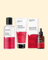 kit facial labotrat retinol sabonete tonico serum antirrugas