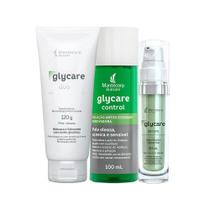Kit Facial Mantecorp Glycare - Sabonete de Limpeza Profunda e Solução Antioleosidade e Sérum 30ml Kit Facial Mantecorp Glycare - Sabonete de Limpeza Profunda e Solução Antioleosidade e Sérum 30ml