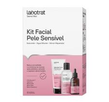 Kit Facial Pele Sensível Dermo Skin c/ 3 Itens Labotrat