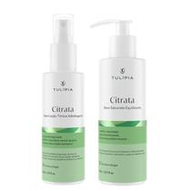 Kit Facial Sabonete E Tônica Citrata Pele Oleosa Tulipia Kit Facial Sabonete E Tônica Citrata Pele Oleosa Tulipia