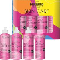 Kit Facial Skin Care Rhenukus Rosa Mosqueta 4 Itens