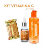 Kit Facial Skincare Vitamina C Dermachem 3 Itens