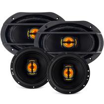 Kit Fácil Auto Falantes 6pol +6x9 Jb669 Flex Le Son 220w Som