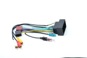 Kit facil c/ chicote de ligacao do som e adap. antena fiat / jeep ( renegade / uno / mobi / toro) fac ft-001