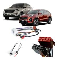 Kit Fácil Chicotes Linha Hyundai Creta Elantra Tucson Kia Sportage