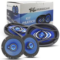 Kit Fácil Prático Hurricane TRIAK 6" Polegadas + 6x9" CM69 280W RMS