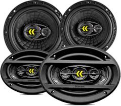 Kit Facil Revo Alto Falante 69 / 6 pol Bravox 340w Triaxial