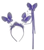 Kit Fada Varinha e Tiara Infantil