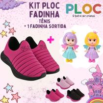 Kit Fadinhas Ploc : Tênis Colors Calce Fácil + 1 FADINHA SORTIDA