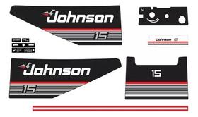 Kit Faixa Adesivo Johnson 15 Hp