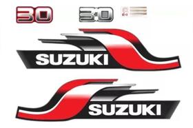 Kit Faixa Adesivo Motor De Popa Suzuki 30 Hp 1997 A 1999
