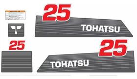 Kit Faixa Adesivo Motor De Popa Tohatsu 25 Hp Kit Faixa Adesivo Motor De Popa Tohatsu 25 Hp