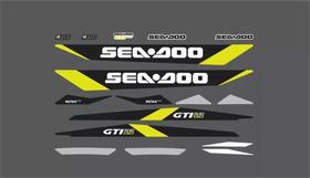 Kit Faixa Adesivo Sea Doo Gti 130 Se 2016 Completo. Kit Faixa Adesivo Sea Doo Gti 130 Se 2016 Completo.