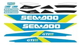 Kit Faixa Adesivo Sea Doo Gti 155 Se 2016 Completo