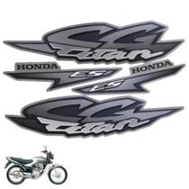 Kit Faixa Adesivo Tiotan 125 KS Prata 2002