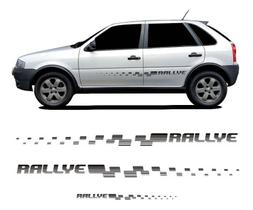 Kit Faixa + Adesivo Traseiro Gol Rallye G4 2006 2007 2008