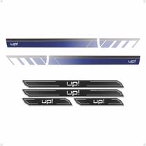 Kit Faixa Adesivo Up 2015/2020 Azul + Soleira Protetora