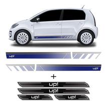 Kit Faixa Adesivo Up 2015 A 2021 Azul + Soleira Protetora Kit Faixa Adesivo Up 2015 A 2021 Azul + Soleira Protetora