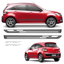 Kit Faixa Agile Effect 2010/2014 Adesivo Grafite + Emblemas Kit Faixa Agile Effect 2010/2014 Adesivo Grafite + Emblemas