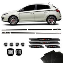 Kit Faixa Black Bravo Sporting + Soleira Da Porta + Emblemas Kit Faixa Black Bravo Sporting + Soleira Da Porta + Emblemas
