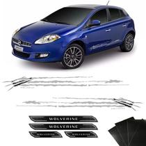 Kit Faixa Bravo Wolverine 14/16 Prata + Soleira Com Protetor