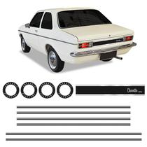 Kit Faixa Chevette 1976/SL Adesivo Lateral, Traseiro e Rodas