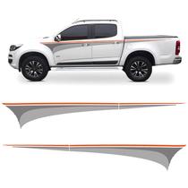 Kit Faixa Chevrolet Nova S10 2013 Até 2022 Adesivo Lateral Kit Faixa Chevrolet Nova S10 2013 Até 2022 Adesivo Lateral