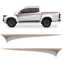 Kit Faixa Chevrolet Nova S10 2013 Até 2022 Adesivo Lateral Kit Faixa Chevrolet Nova S10 2013 Até 2022 Adesivo Lateral