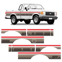 Kit Faixa Compatível C/ F1000 1993 Ss Adesivo Cabine Simples