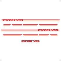 Kit Faixa Compatível Com Escort Xr3 Mk3 1983 /1986 Filete