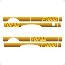 Kit Faixa Compatível F-1000 Turbo 1991 1992 Cabine Simples