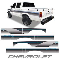 Kit Faixa D20 Deluxe 1993 1994 Traseira Chevrolet Cab. Dupla