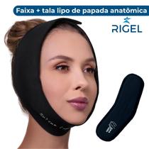 Kit Faixa E Tala Lipo De Papada Mentoplastia Lifting Rigel