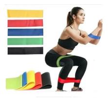 Kit Faixa Elástica Band Extensor 5 Níveis Resistance Belt