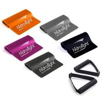 Kit Faixa Elastica Hidrolight 5 Peças com Pegador Fl71 Kit Faixa Elastica Hidrolight 5 Peças com Pegador Fl71