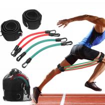 Kit Faixa Elástica Mini Bands Fita Elásticos Para Exercícios Físico Treino Em Casa Funcional Pernas