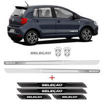 Kit Faixa Fox Seleção 2014/2015 Prata + Soleira Protetora