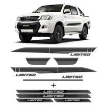 Kit Faixa Hilux Limited Edition 2015 + Soleira Protetora