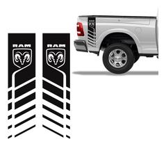Kit Faixa Lateral Adesivo Caçamba Dodge Ram 2012/ 2500 Kit Faixa Lateral Adesivo Caçamba Dodge Ram 2012/ 2500