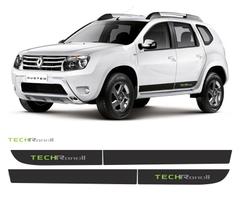 Kit Faixa Lateral + Adesivo Traseiro Duster Tech Road II Kit Faixa Lateral + Adesivo Traseiro Duster Tech Road II